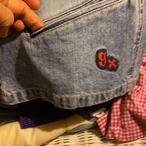 GX GIRLS JEANS  -?Know who you are blue jeans-wide keg - by Gwen Stefani-